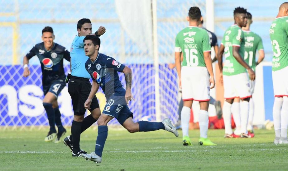 Motagua venció 1-2 a Marathón en el inicio de la pentagonal