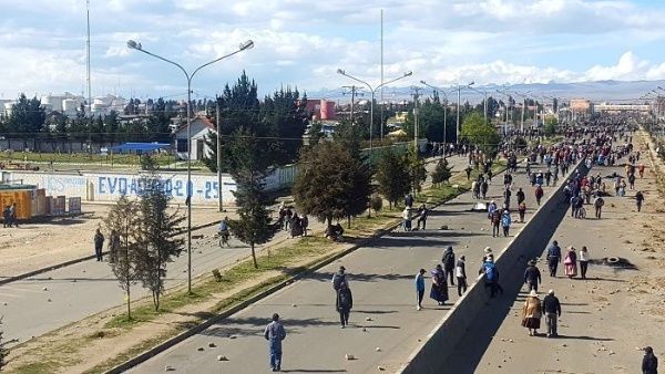 Aumenta a 9 cifra de muertos por represión en Senkata, Bolivia