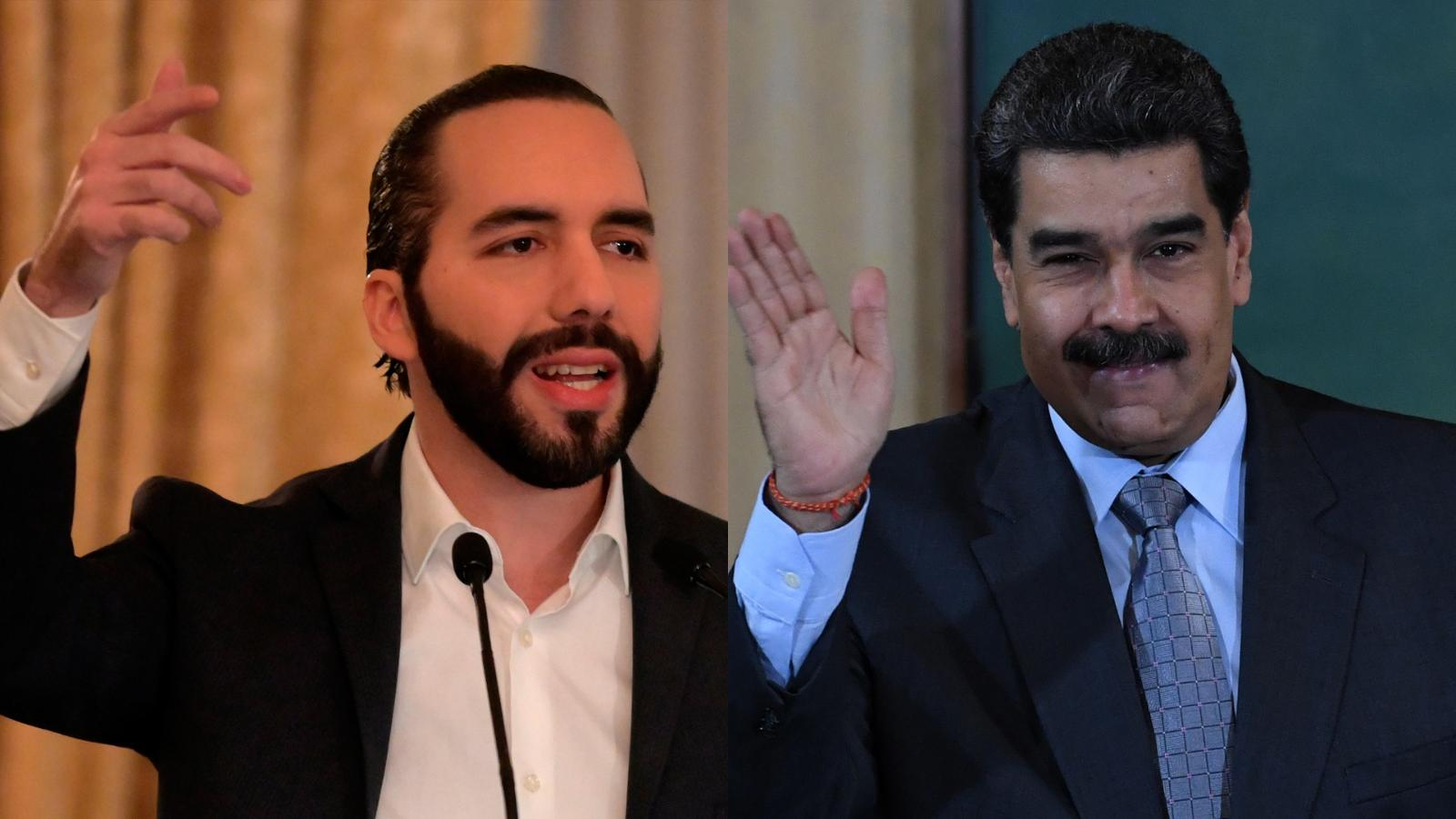 Claves de la polémica entre los presidentes de El Salvador y Venezuela