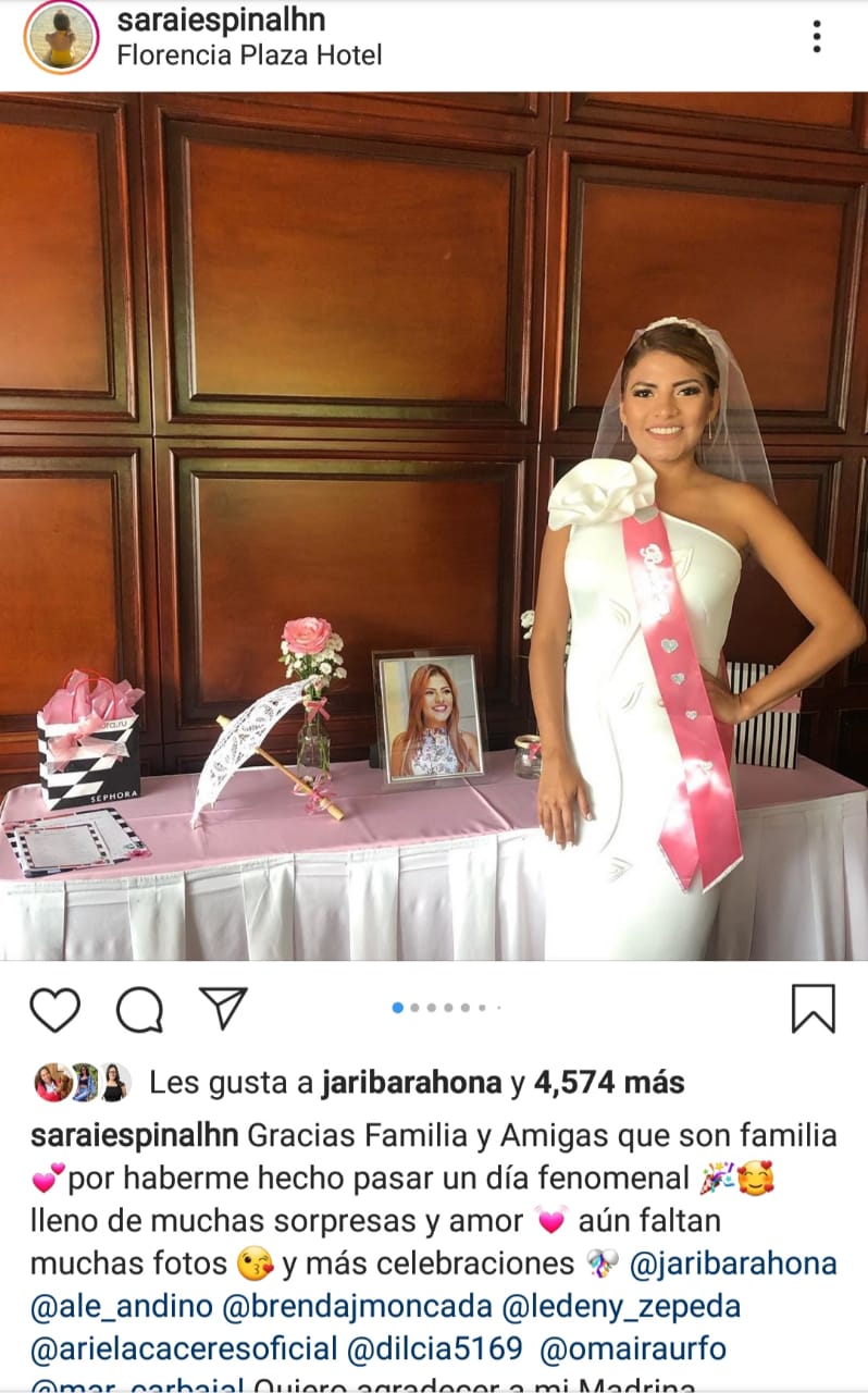 En dulce espera de su primer bebé presentadora hondureña Saraí Espinal