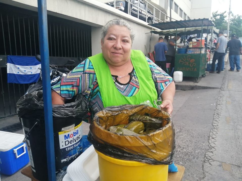 Una dama digan de admirar.