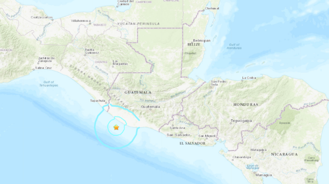 Sismo de magnitud 5,6 sacude Guatemala