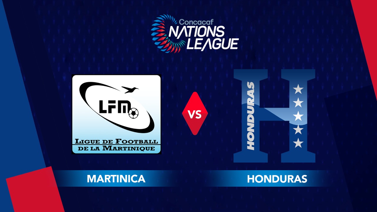 La Selección de Honduras empata 1-1 ante Martinica y corta la racha de triunfos en la Liga de Naciones Concacaf