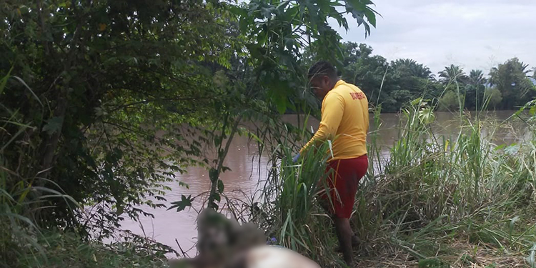 Encuentran un cuerpo en estado de descomposición en el río Ulúa