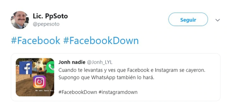 Se cae Facebook 