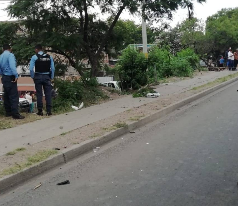Pareja muere atropellada en Tegucigalpa