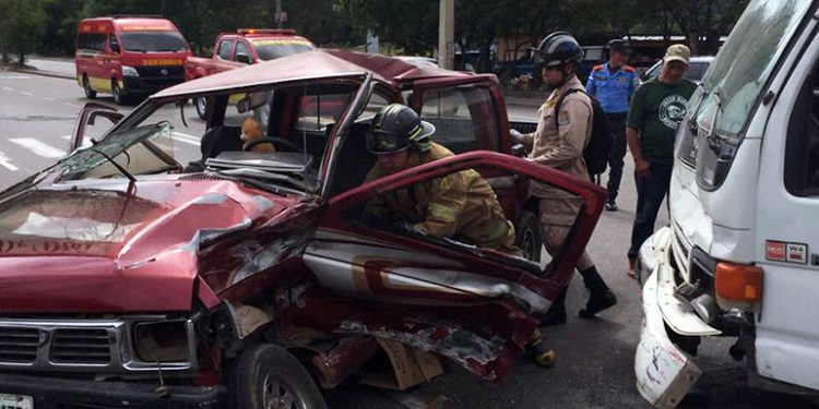 Imagen de En un 10% han aumentado los accidentes viales durante los últimos cinco años en Honduras