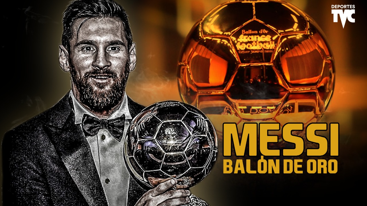 Oficial: Lionel Messi gana su sexto Balón de Oro