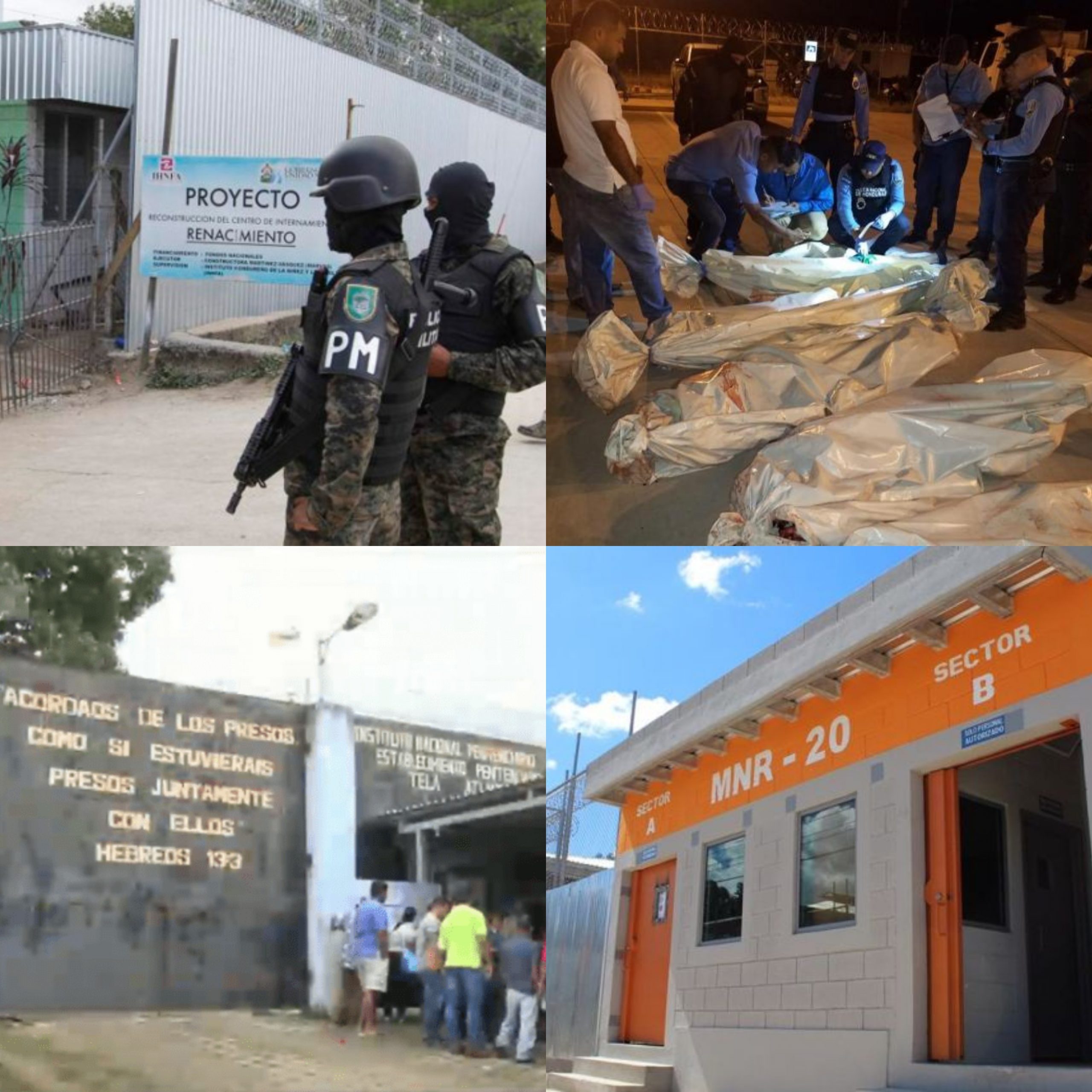 Diciembre sangriento: casi 50 reos fueron asesinados en diferentes cárceles de Honduras