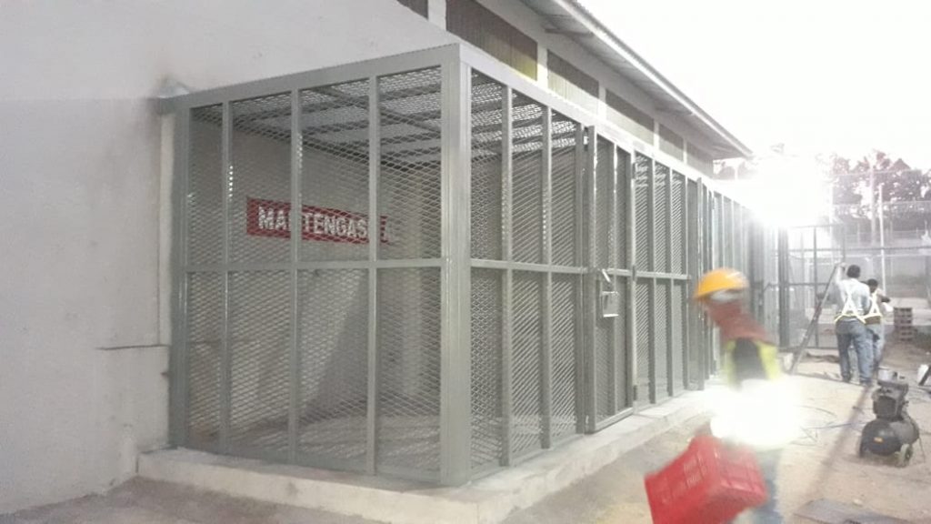 El espacio está distribuido de manera equitativa.