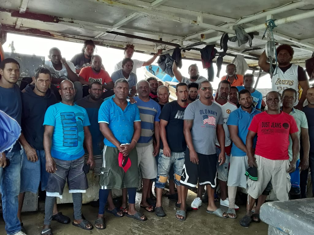 Embarcación dominicana 