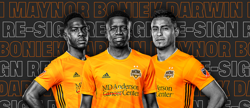 Houston Dynamo renueva a Maynor Figueroa y Boniek García
