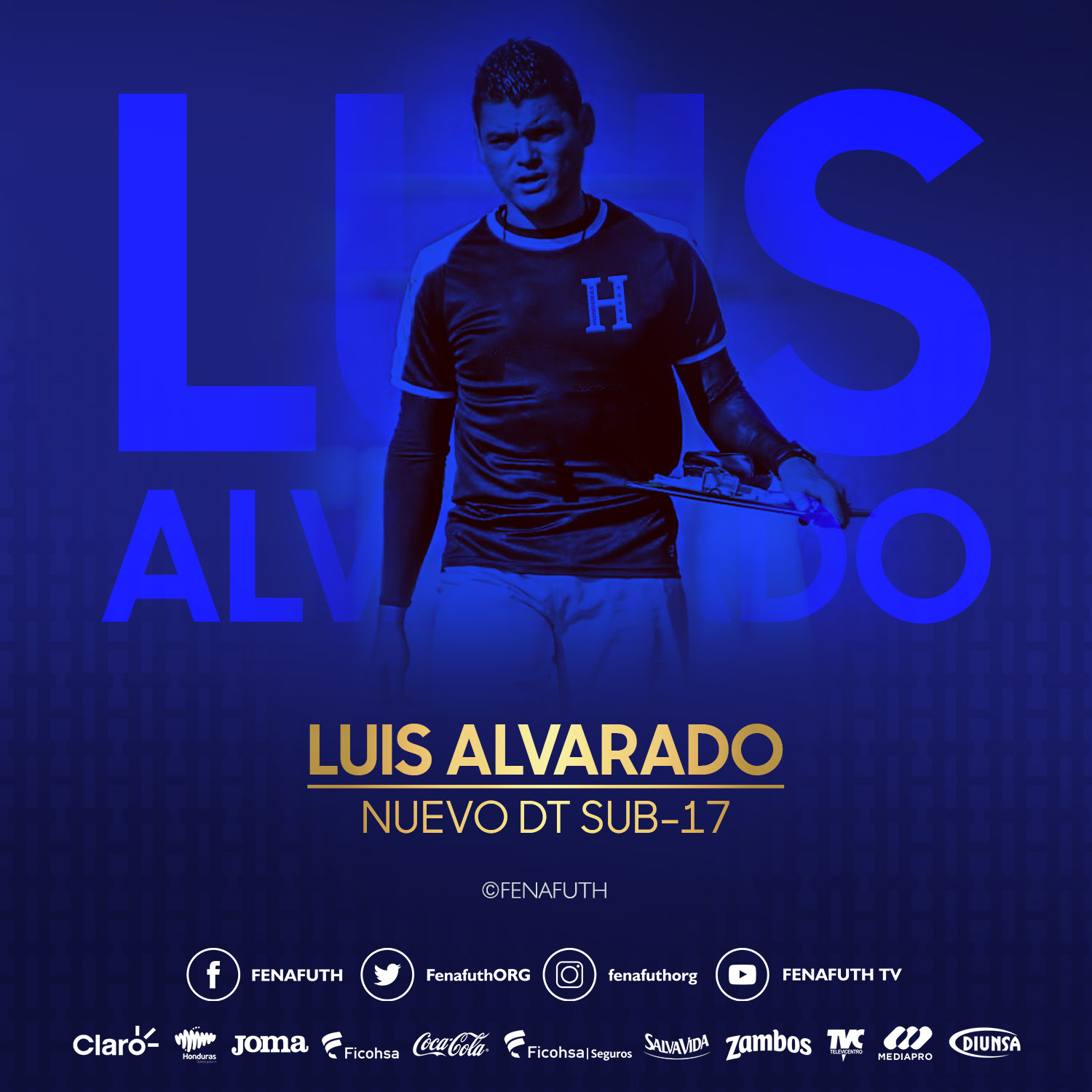 Luis Alvarado es el nuevo entrenador de la Sub-17