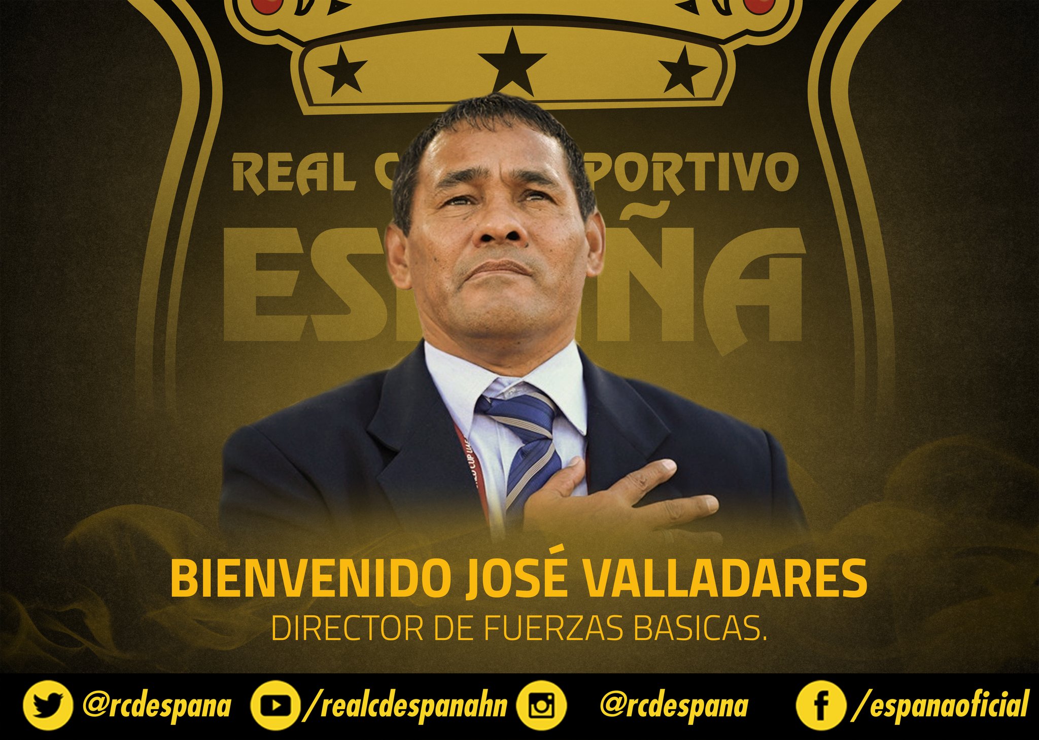 José Valladares es el nuevo director de fuerzas básicas del Real España