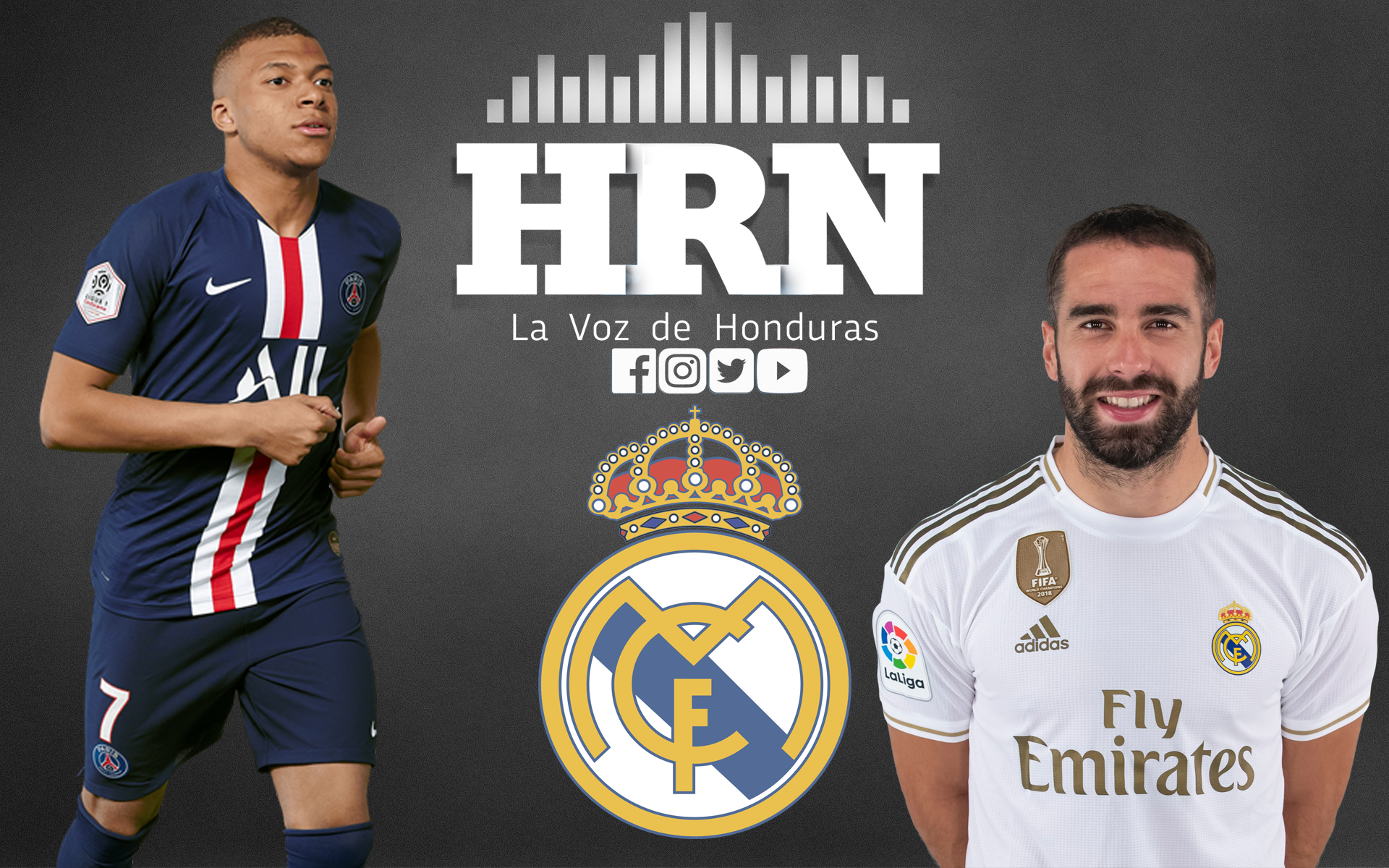 Dani Carvajal le abre las puertas a  Kylian Mbappé