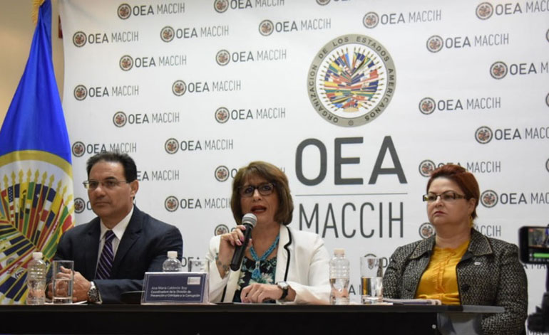 Sectores críticos acusan que "corruptos"  quieren  reformar convenio de la Maccih