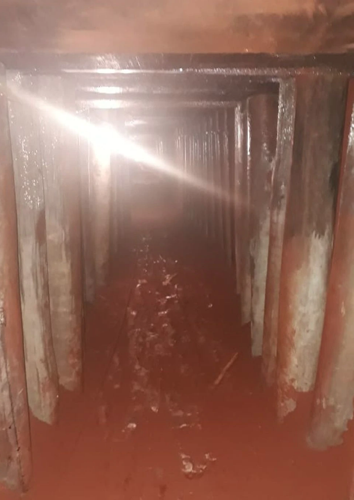 Construcción de tunel.