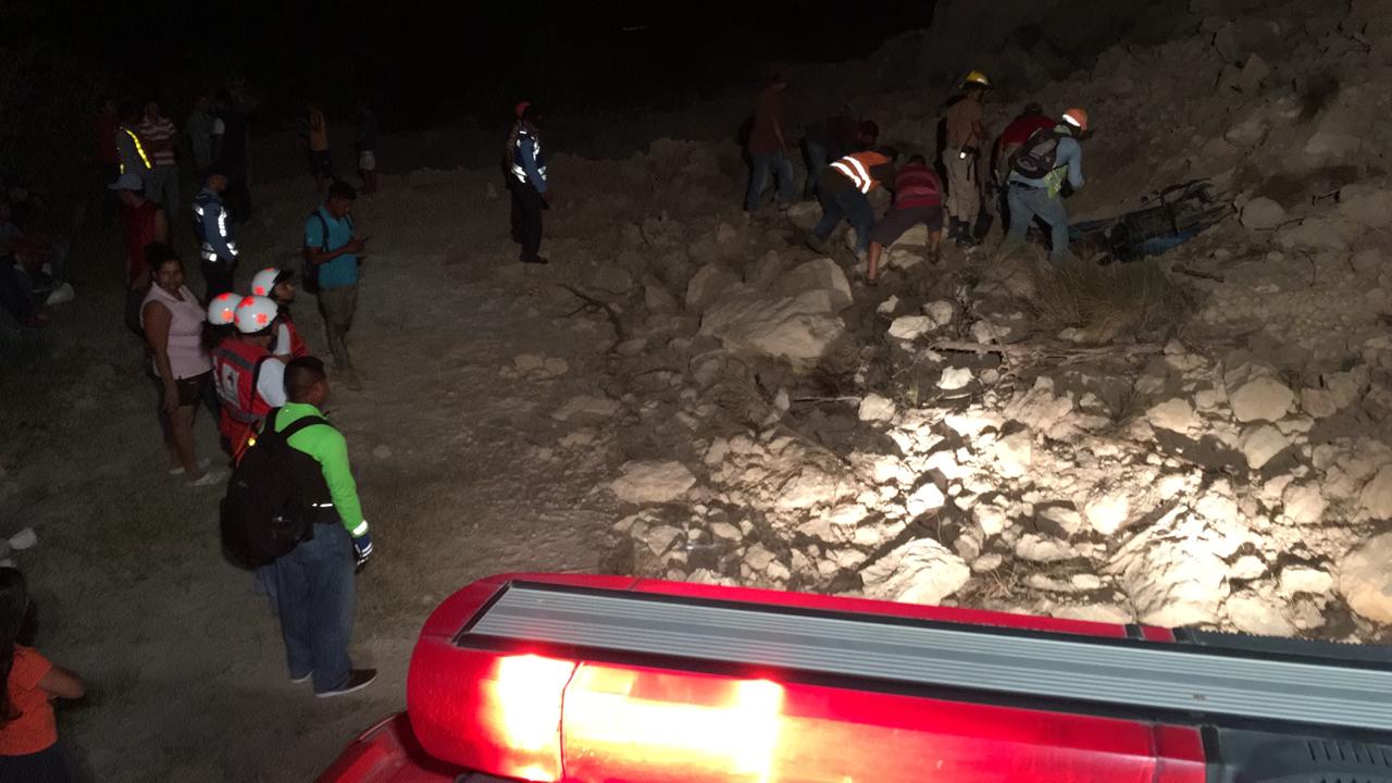 Alud de tierra cae sobre camión en Comayagua, socorristas descartan víctimas o lesionados