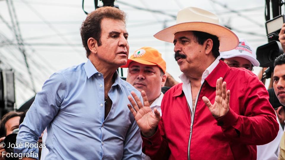 "Estamos luchando por los pobres, porque Mel y yo no somos pobres", expresó Salvador Nasralla
