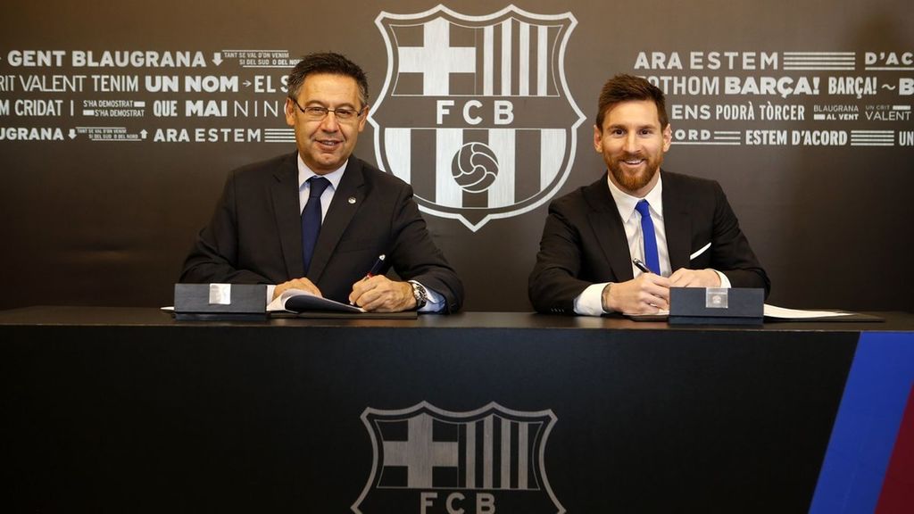 El Barça y Messi, van por la renovación