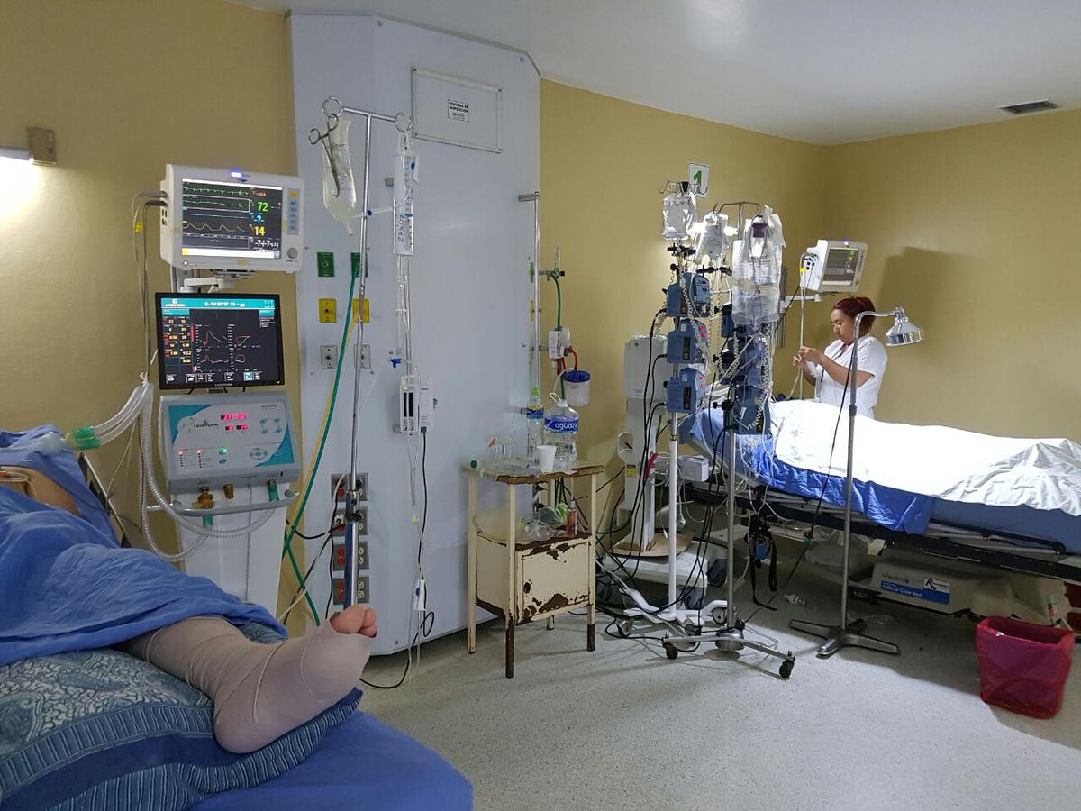 Ocupar un espacio en cuidados intensivos en el Hospital Escuela es un privilegio de pocos