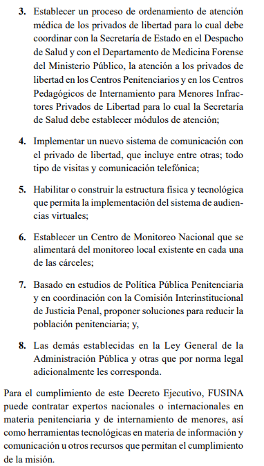 Se declara estado de emergencia en el sistema carcelario de Honduras
