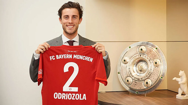 Odriozola es nuevo jugador del Bayern de Múnich
