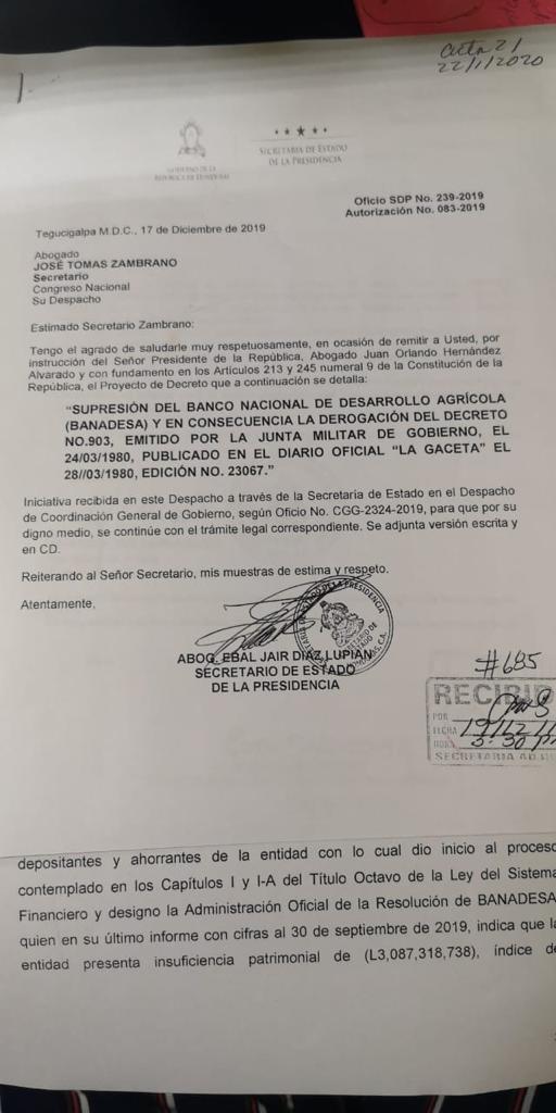 Documento oficial.