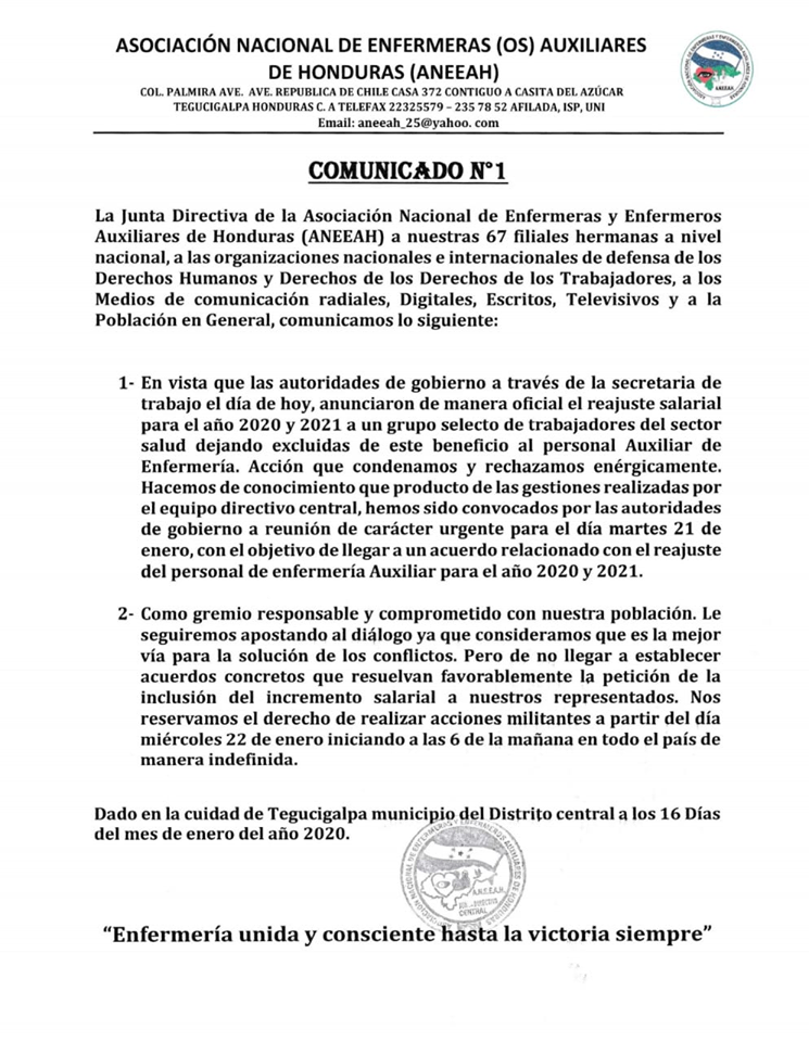 Convocatoria oficial 