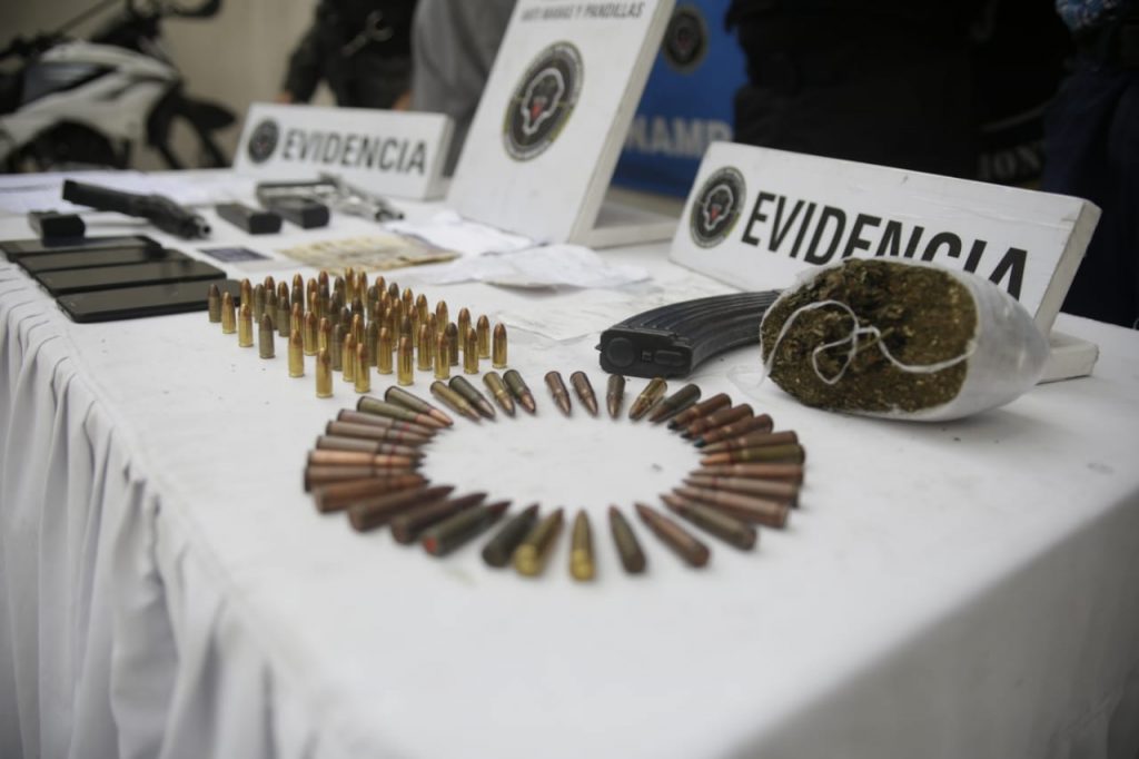 Decomiso en operativos.