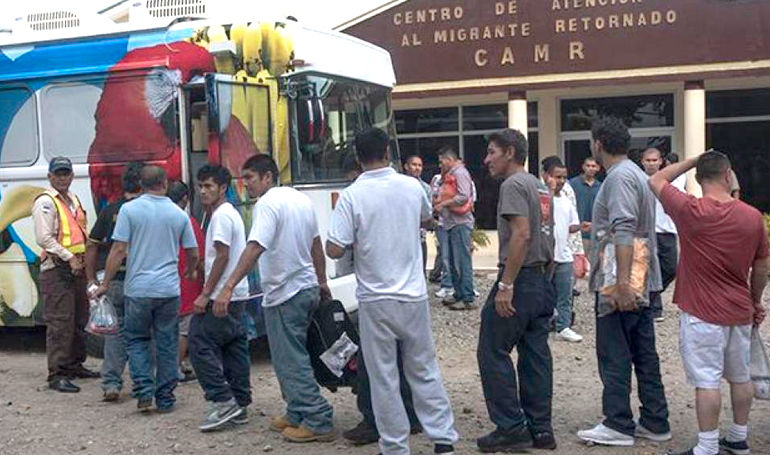 Deportan 88 hondureños, entre ellos cuatro que tenían orden captura pendiente