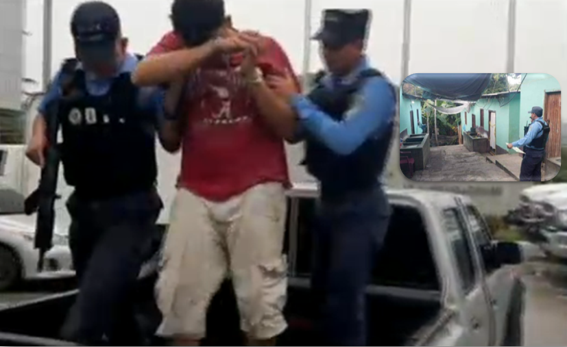 Capturan a un presunto asesino de una mujer prestamista en el Norte de Honduras