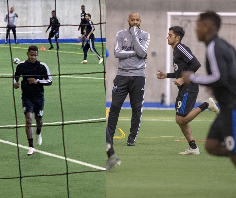 Romell Quioto ya entrena con el Montreal Impact de Thierry Henry