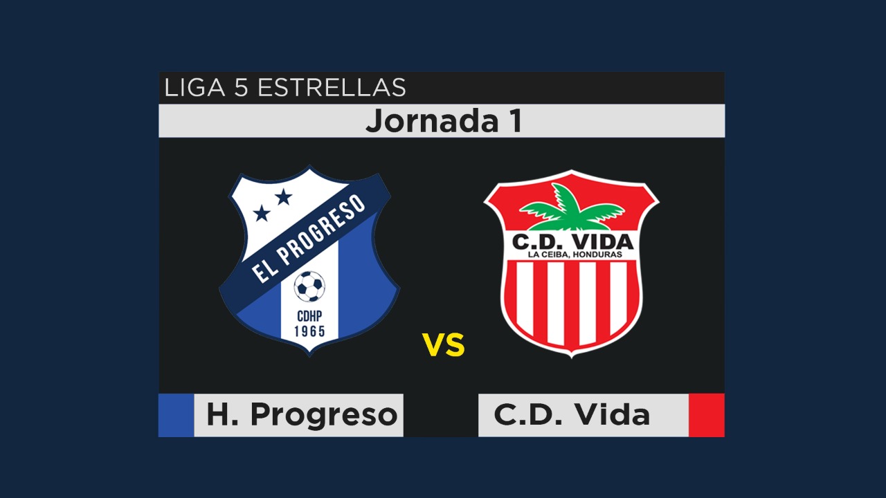 Honduras Progreso empata con el Vida en el inicio del torneo Clausura 2020