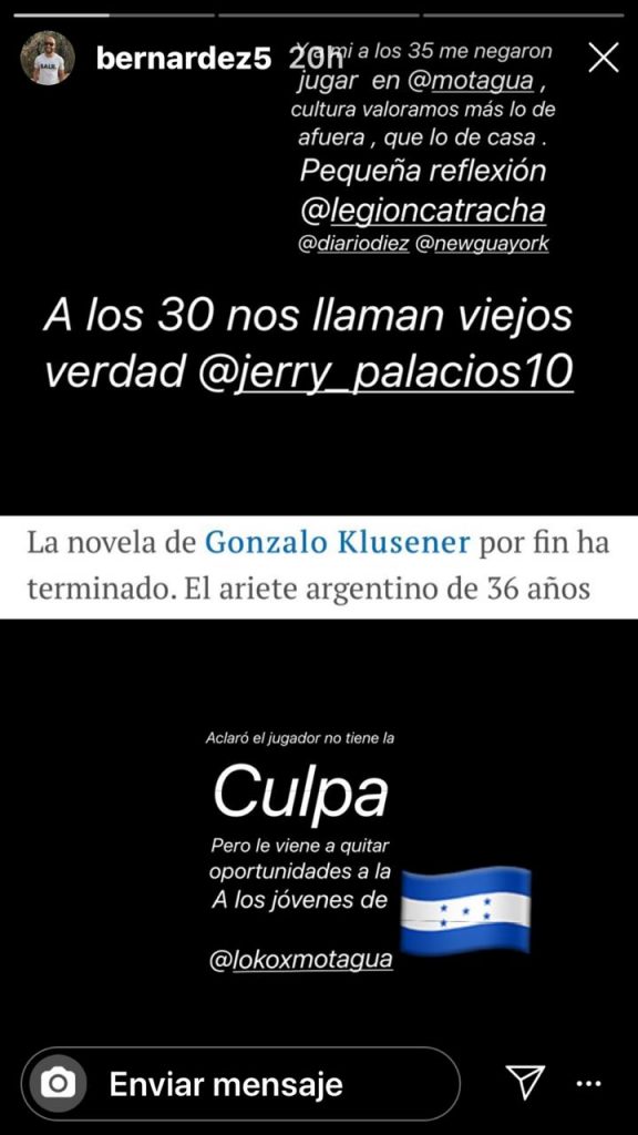 "Muma" Bernárdez critica la llegada de Klusener a Motagua