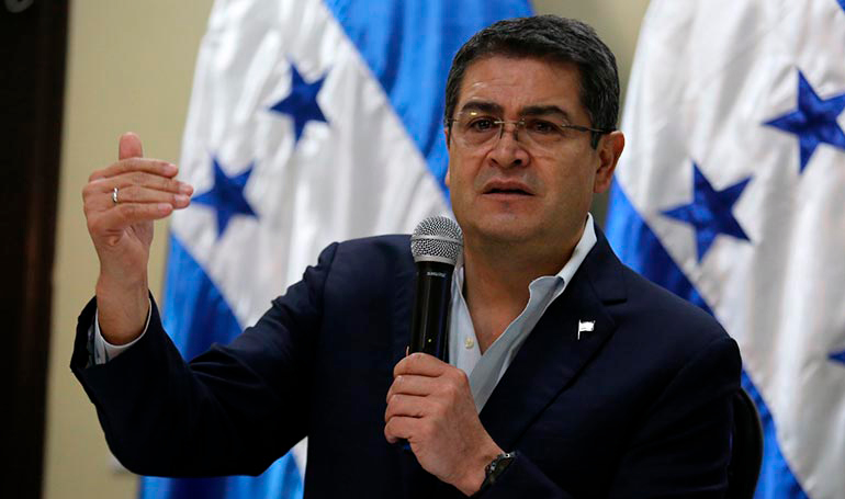 Presidente Hernández confirma que la lucha contra la corrupción sigue firme