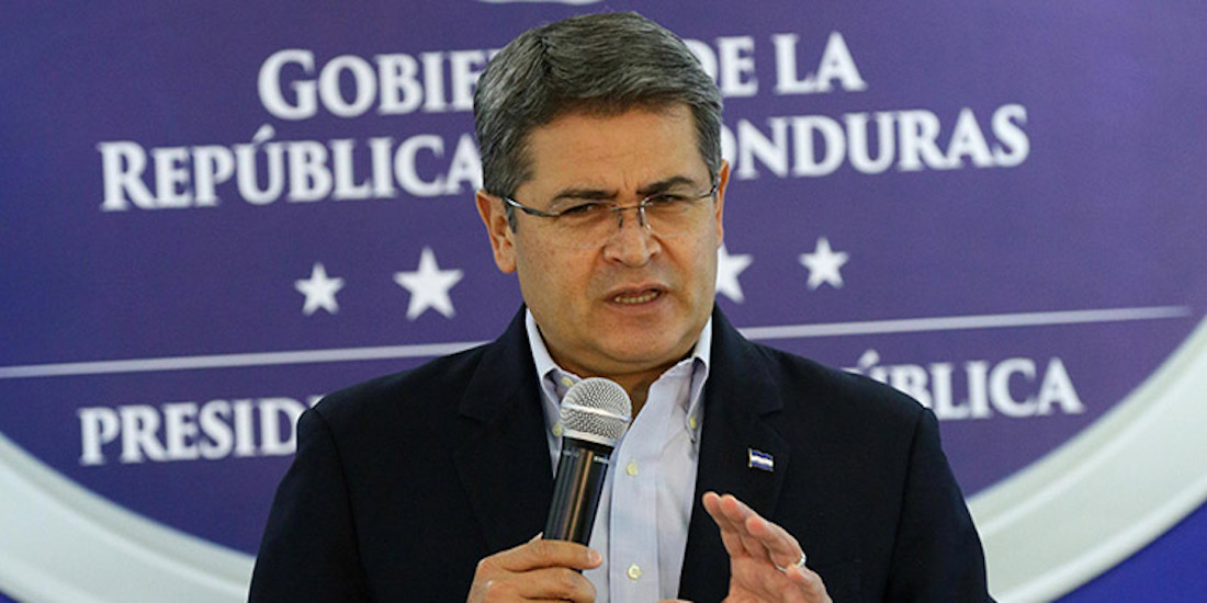 Presidente Hernández: "Hay intereses mezquinos que no reconocen los logros en corrupción"