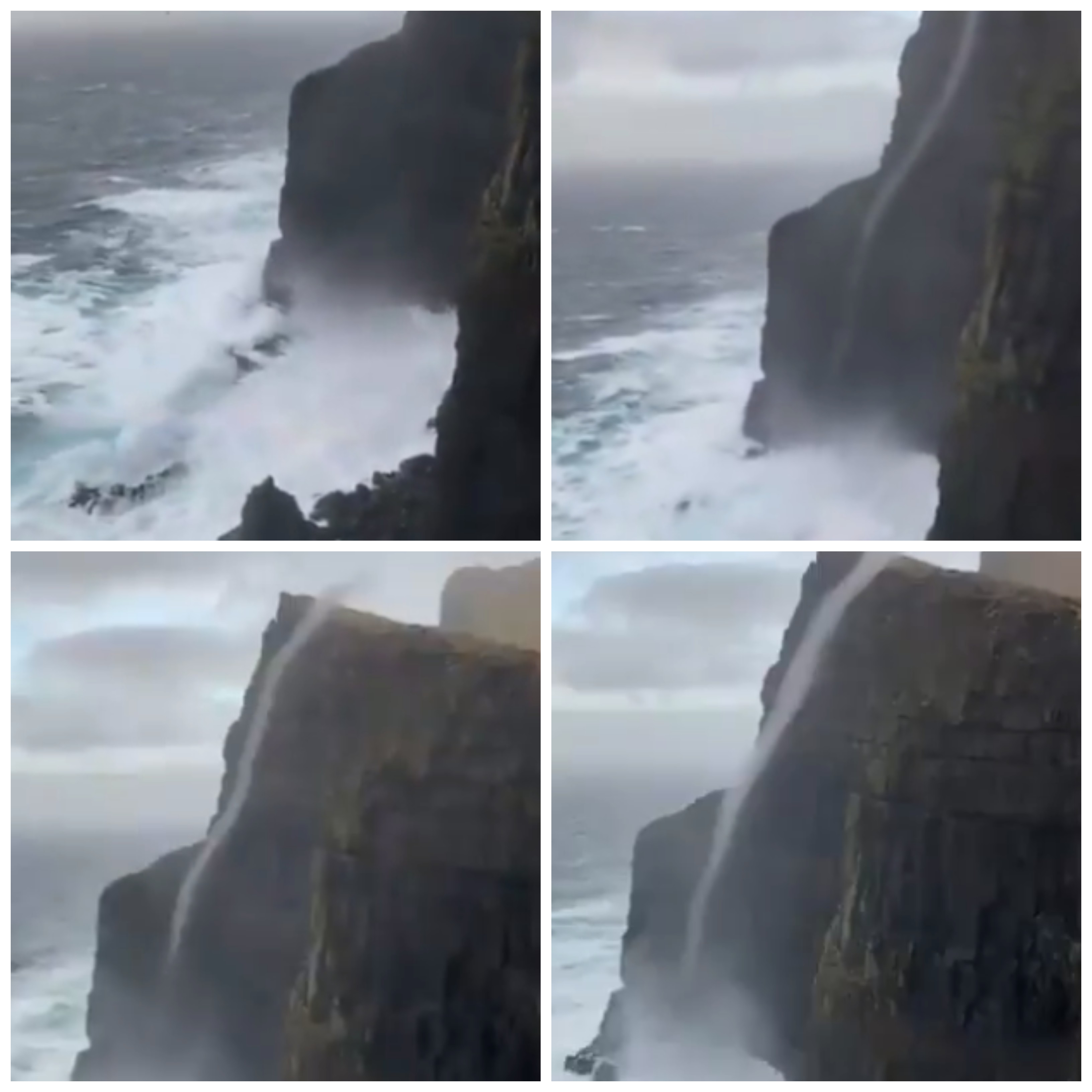 Imagen de Vídeo capta remolino de agua que sube casi 500 metros en Dinamarca