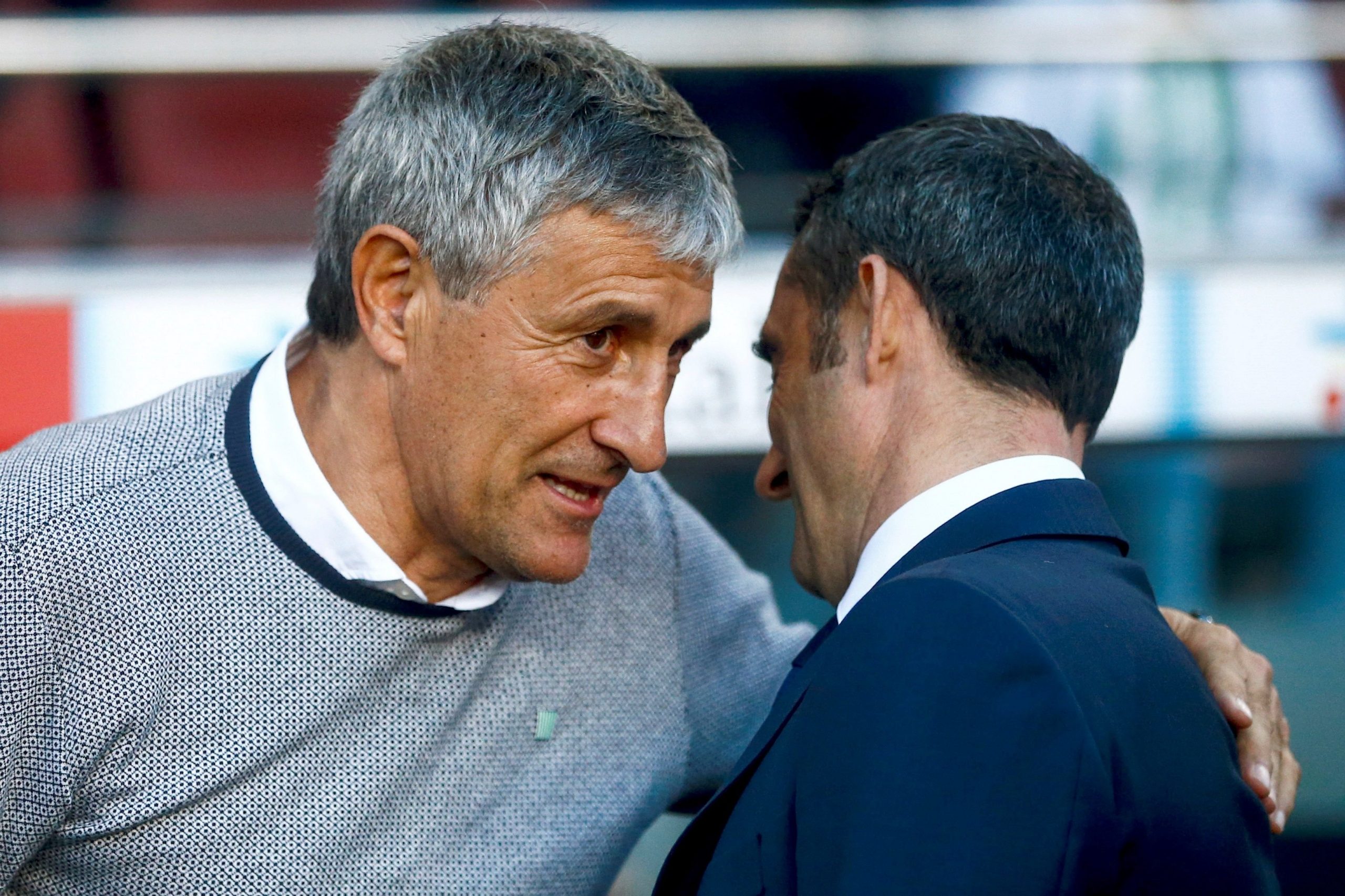 Quique Setién, principal candidato para dirigir al Barcelona