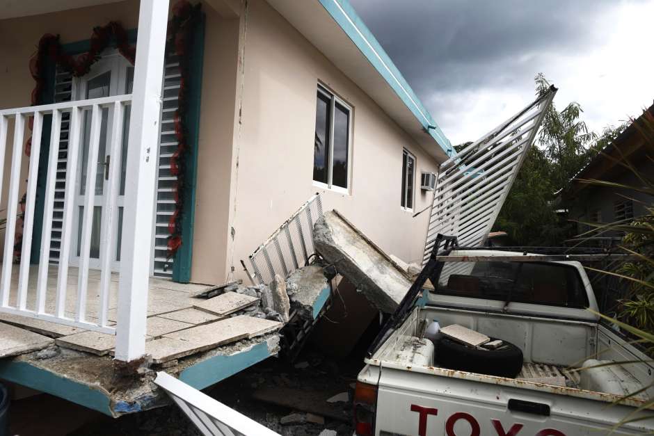 Vídeo del sismo de 6.0  grados en Puerto Rico