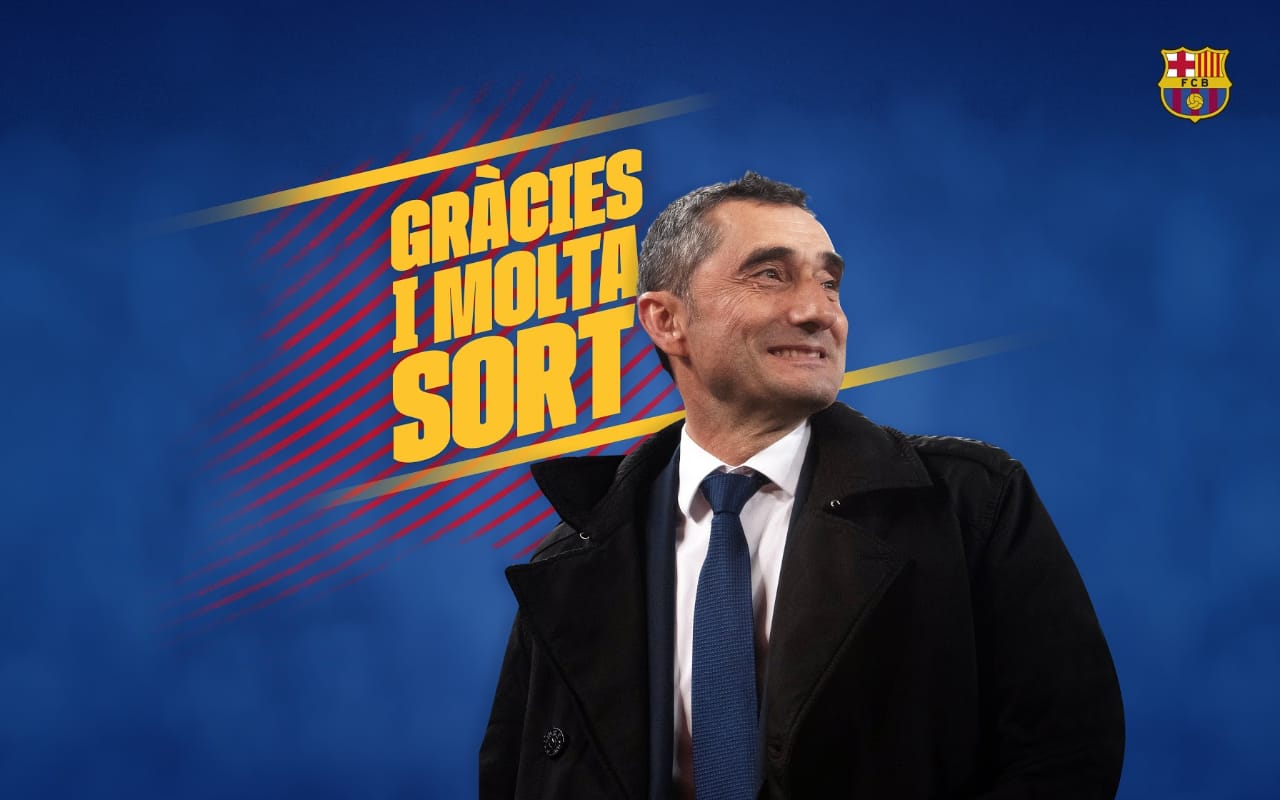 OFICIAL:  Valverde no sigue en el Barcelona y llega Setién