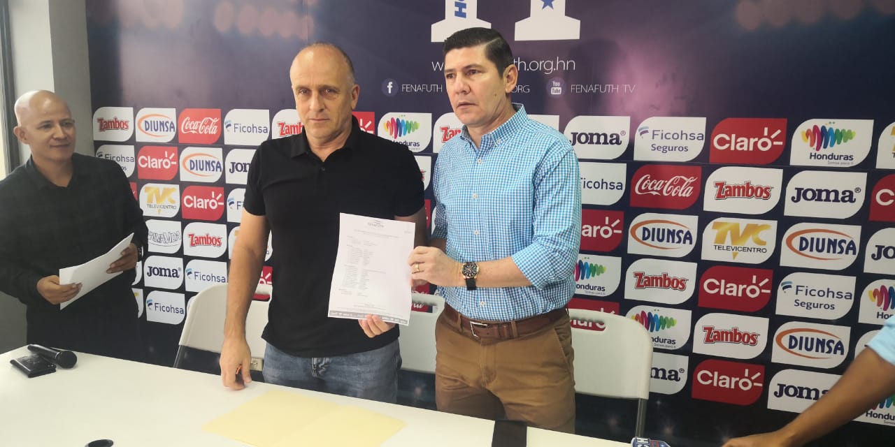 Fabián Coito convoca 26 jugadores para el primer microciclo de la Sub-23 de Honduras