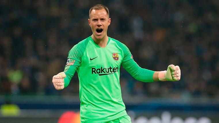 El Barça tendrá la baja de Ter Stegen