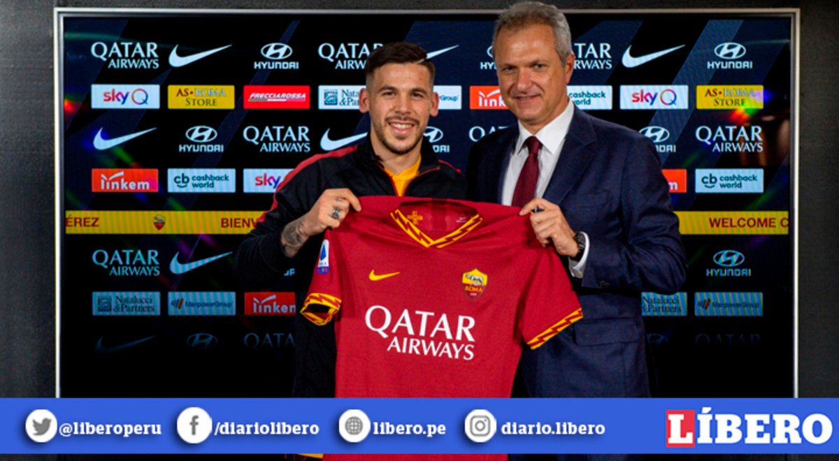 La Roma firmó a Carlos Pérez