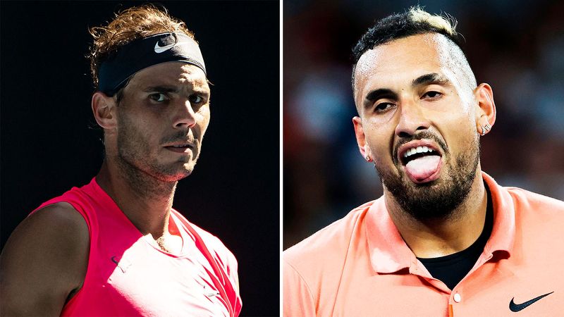 Nadal enfrentará a Kyrgios