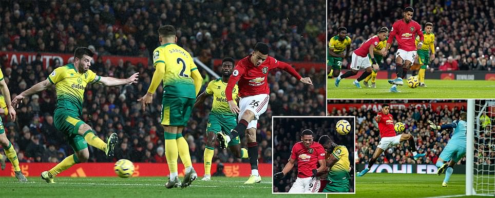 United goleó al Norwich