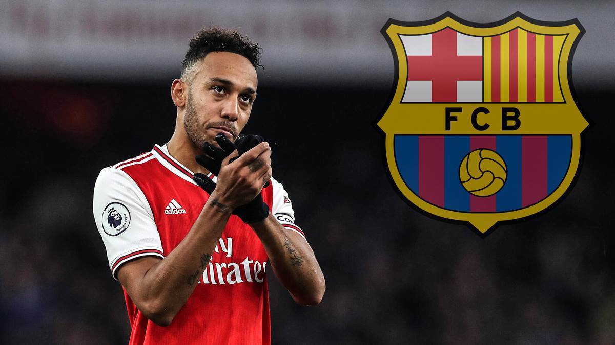 El Barça piensa en Aubameyang