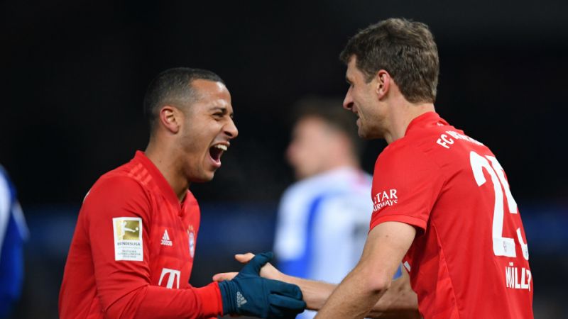 Hertha perdió con Bayern