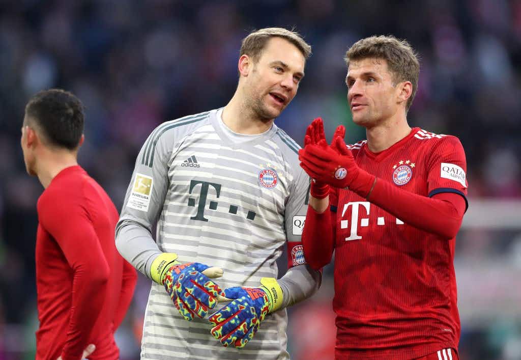 Neuer, Boateng y Müller, pendientes