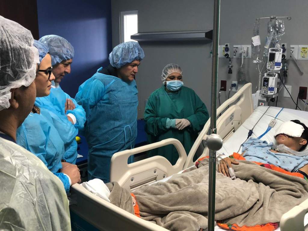 A Boston, Estados Unidos, viaja Wilson Berríos para una reconstrucción facial